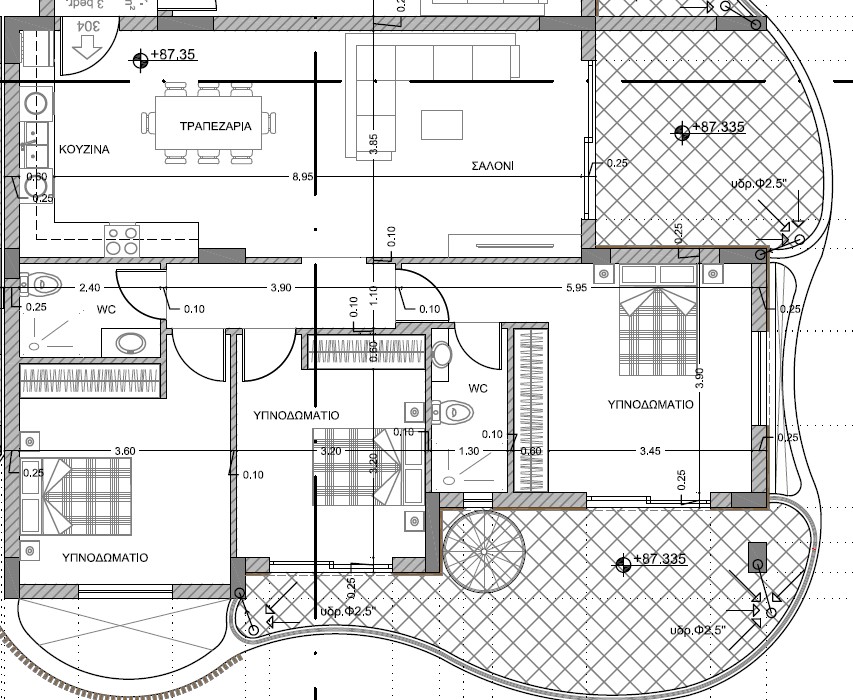 Апартаменты в Пафосе, Кипр, 142 м² - фото 9