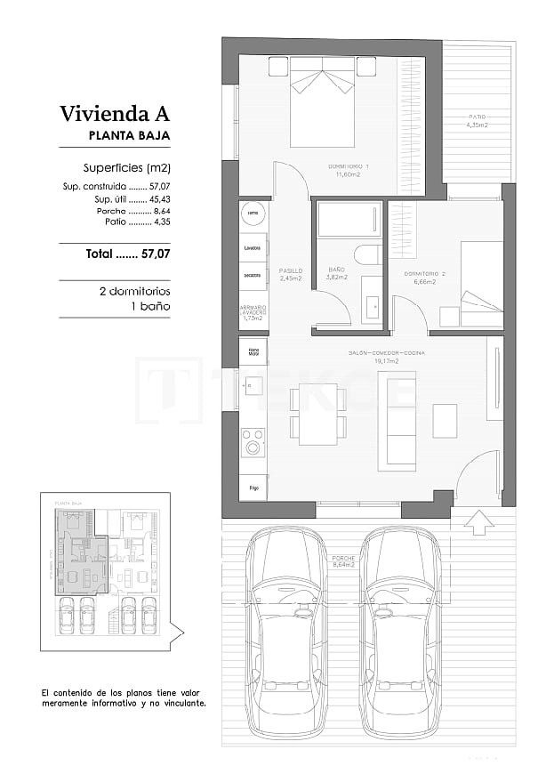 Апартаменты в Бенехусаре, Испания, 111 м² - фото 7