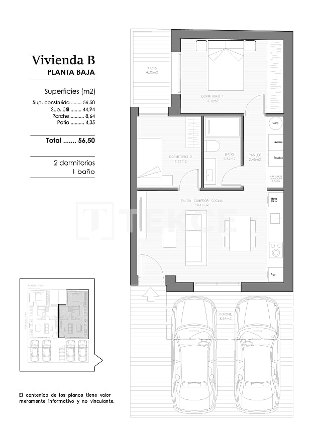 Апартаменты в Бенехусаре, Испания, 111 м² - фото 8