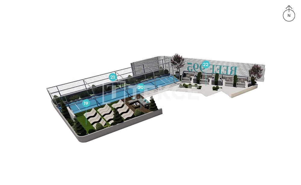 Апартаменты Дубайленд, ОАЭ, 77 м² - фото 16