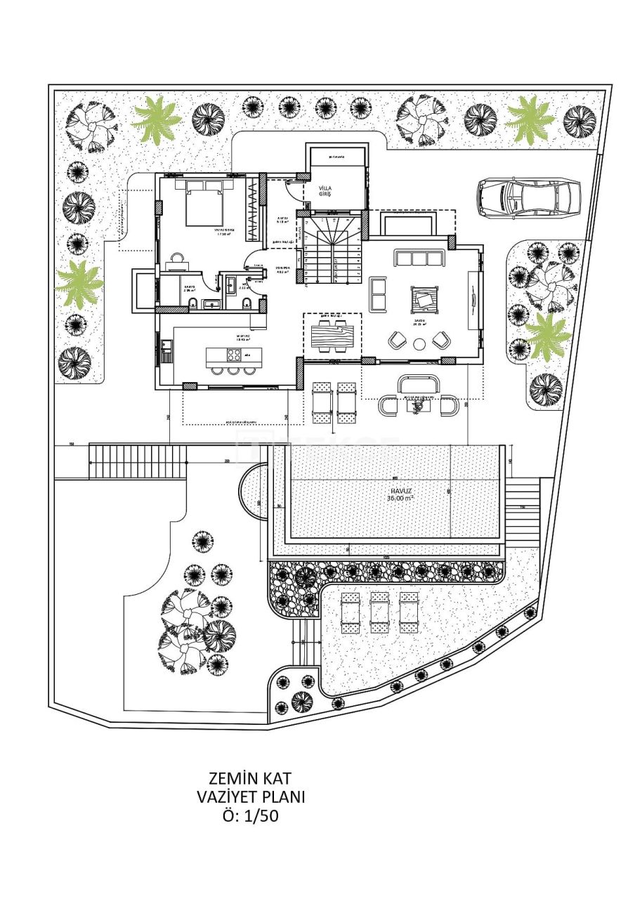 Вилла в Фетхие, Турция, 420 м² - фото 19