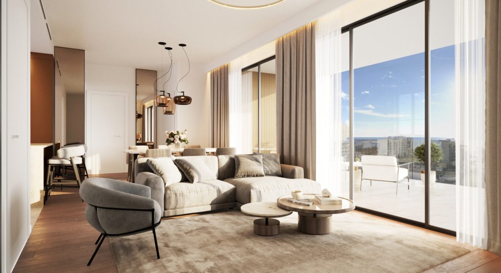 Апартаменты в Лимасоле, Кипр, 153 м² - фото 1