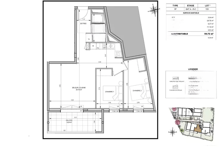 Квартира в Каннах, Франция, 56 м² - фото 1