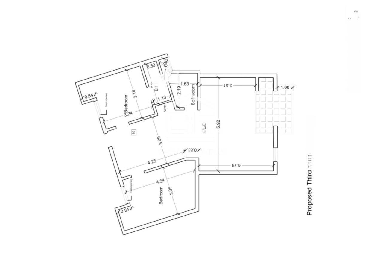 Квартира в Сан-Лоренце, Мальта, 90 м² - фото 1