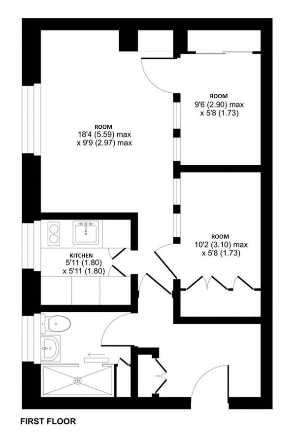 Квартира в Лондоне, Великобритания, 39 м² - фото 6