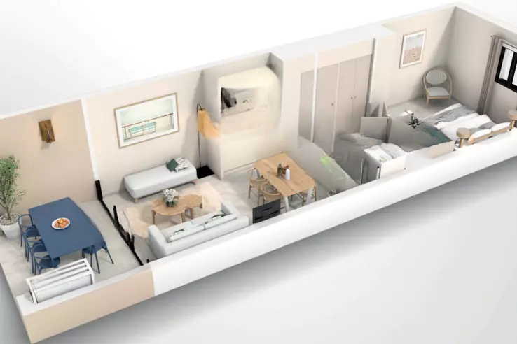 Квартира в Каннах, Франция, 27 м² - фото 4