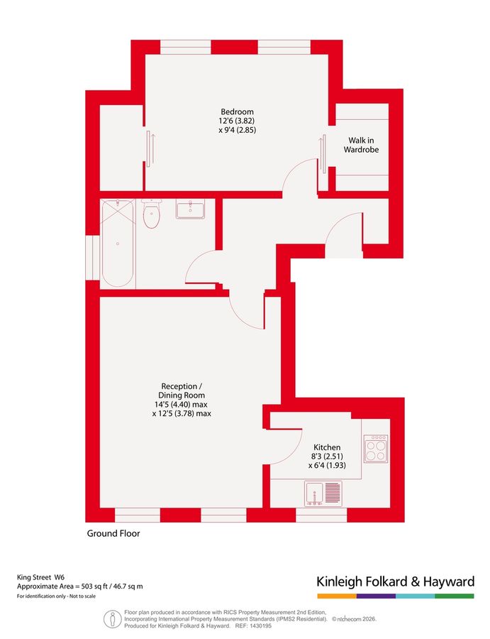 Квартира в Лондоне, Великобритания, 47 м² - фото 8