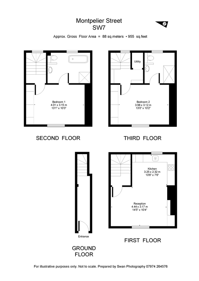 Квартира в Лондоне, Великобритания, 89 м² - фото 9