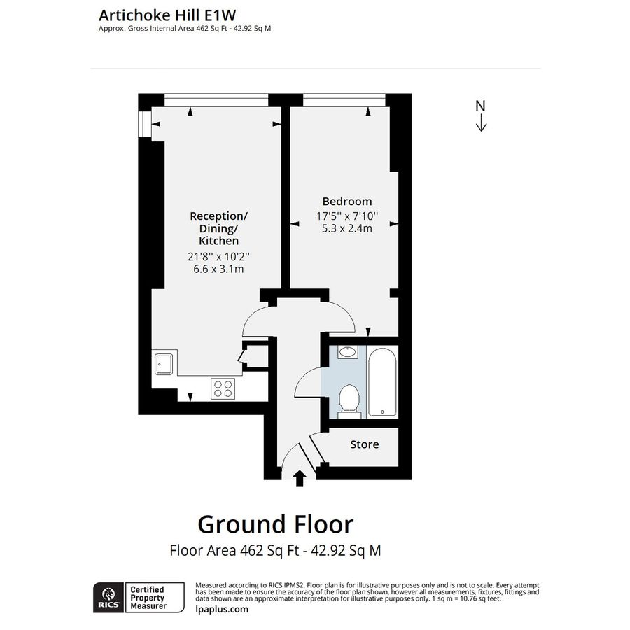 Квартира в Лондоне, Великобритания, 43 м² - фото 10