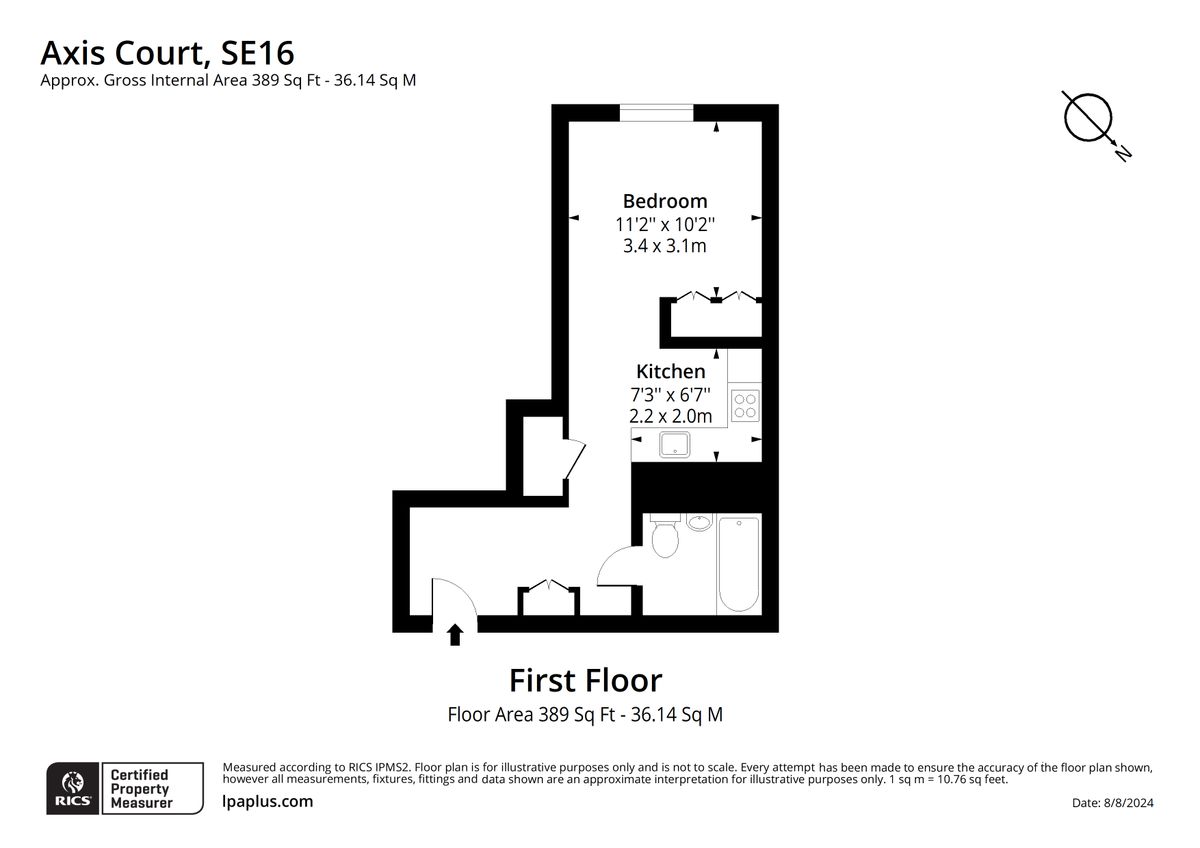 Квартира в Лондоне, Великобритания, 36 м² - фото 10