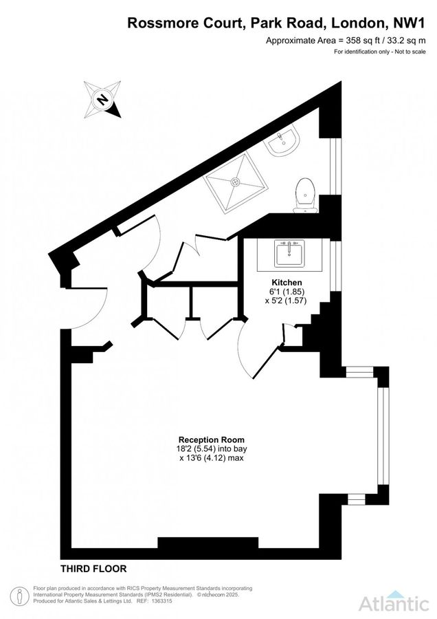 Квартира в Лондоне, Великобритания, 33 м² - фото 11