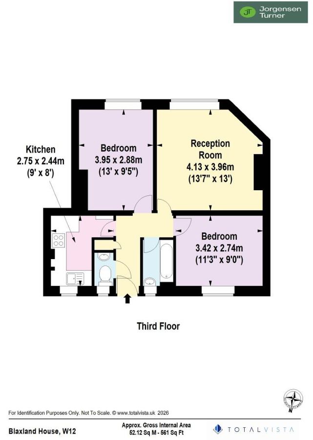 Квартира в Лондоне, Великобритания, 62 м² - фото 11
