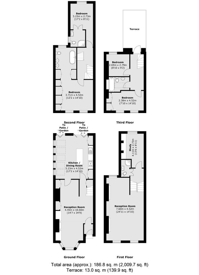 Квартира в Лондоне, Великобритания, 13 м² - фото 11
