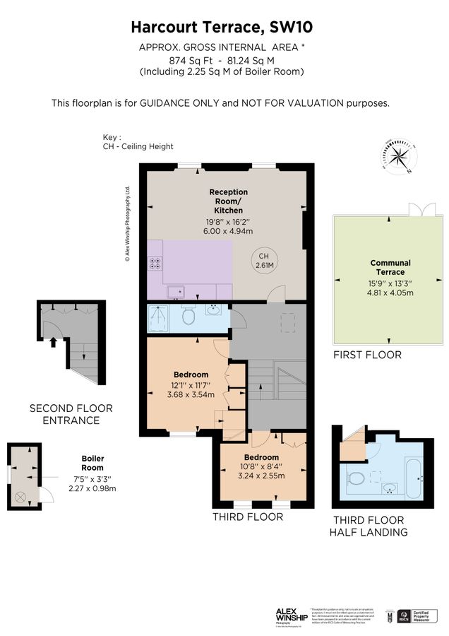 Квартира в Лондоне, Великобритания, 81 м² - фото 11