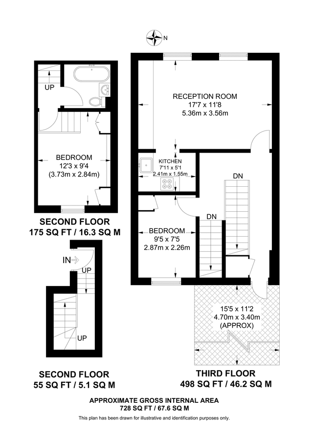 Квартира в Лондоне, Великобритания, 68 м² - фото 12