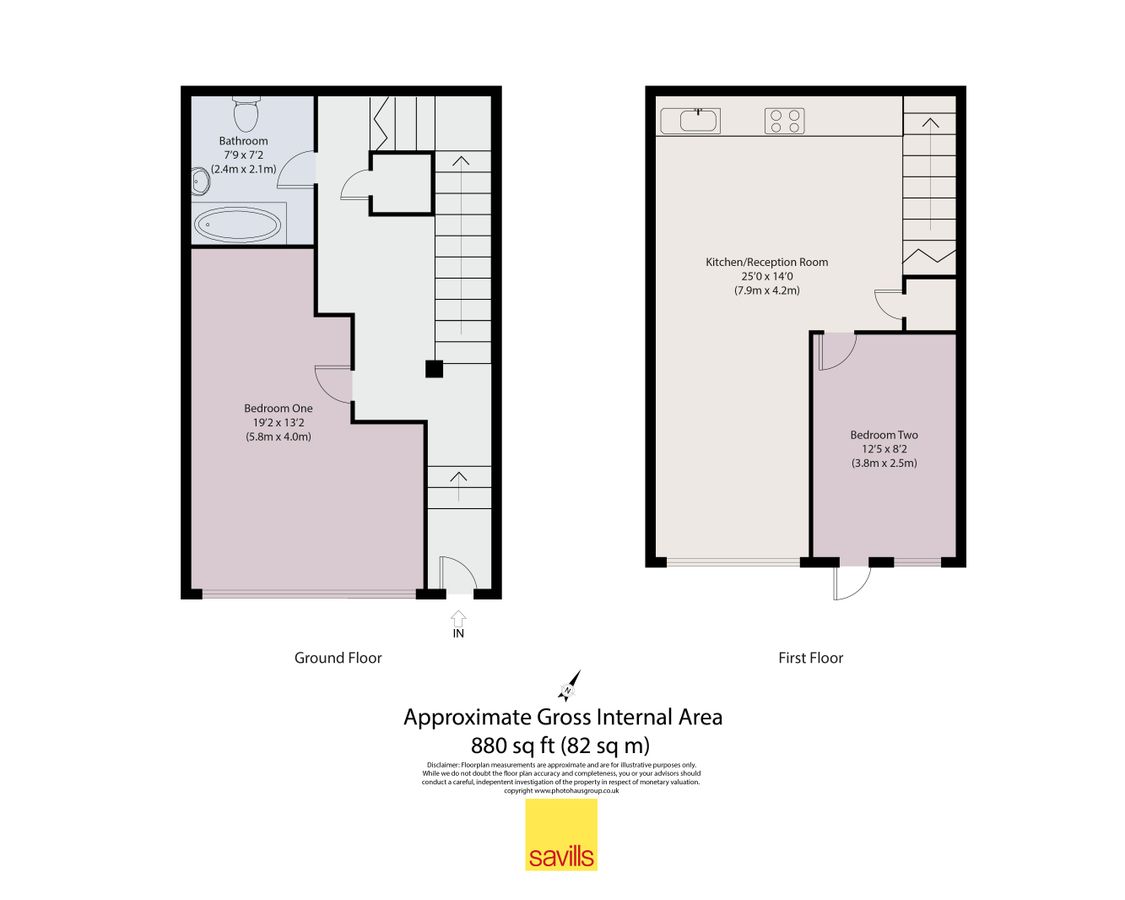 Квартира в Лондоне, Великобритания, 82 м² - фото 12