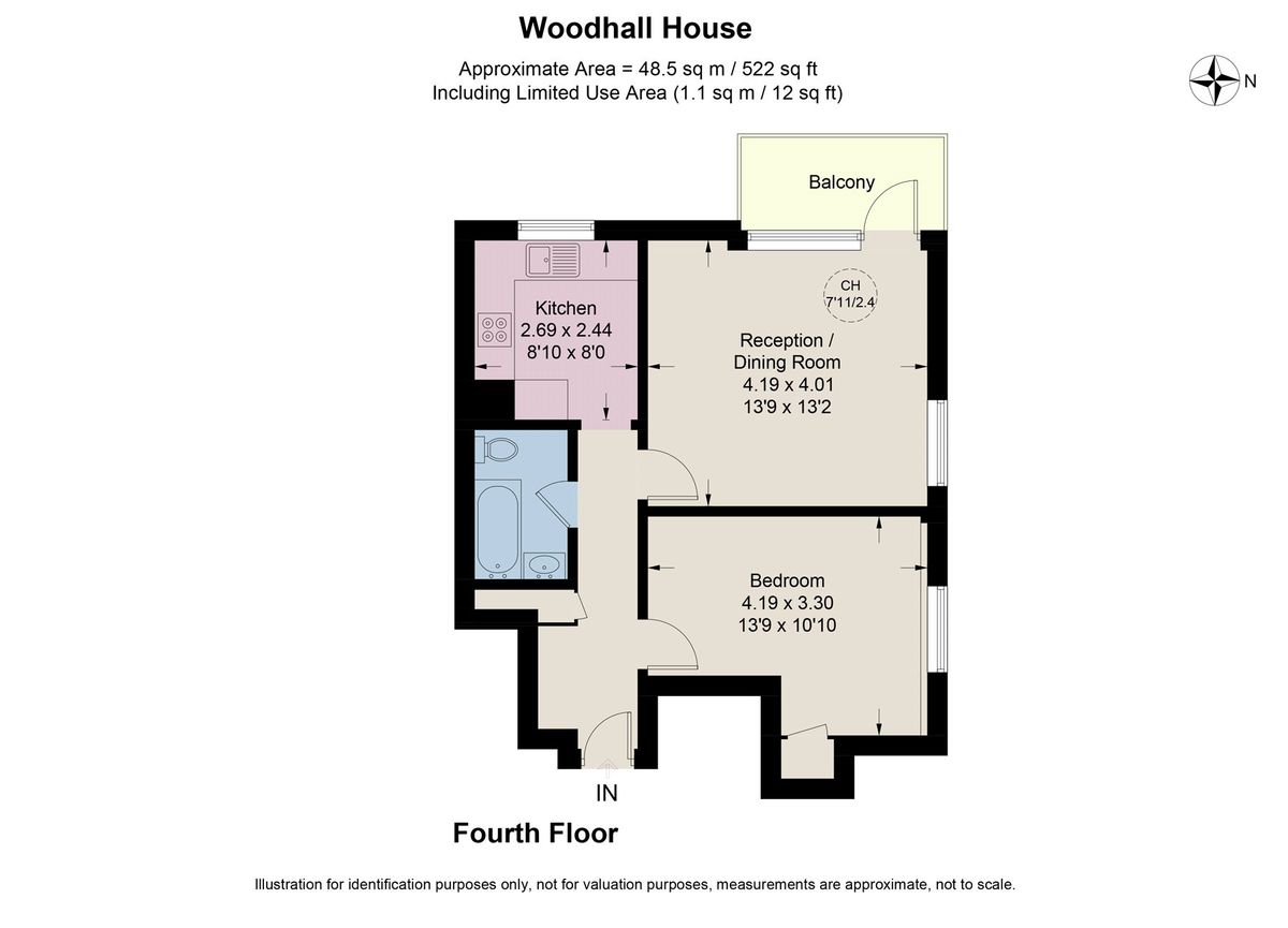 Квартира в Лондоне, Великобритания, 49 м² - фото 12
