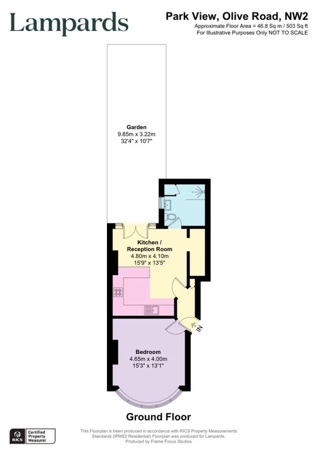 Квартира в Лондоне, Великобритания, 47 м² - фото 12