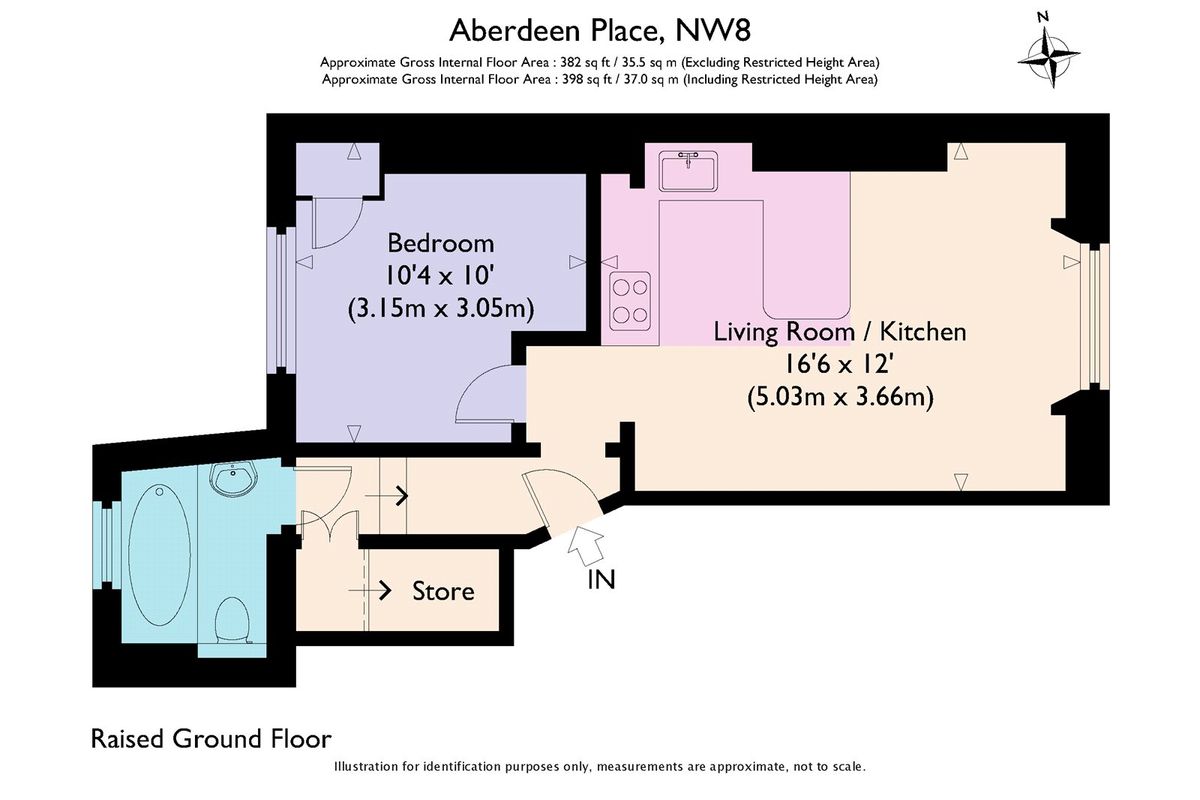 Квартира в Лондоне, Великобритания, 37 м² - фото 13