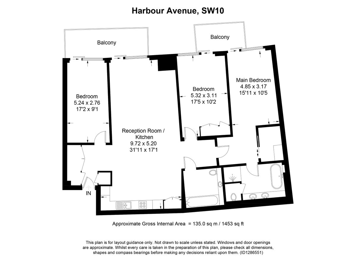 Квартира в Лондоне, Великобритания, 135 м² - фото 13