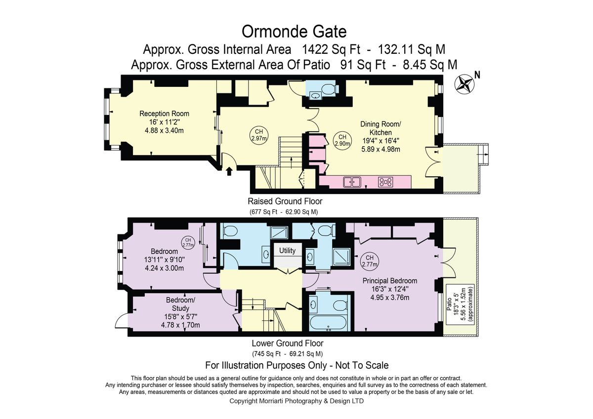 Квартира в Лондоне, Великобритания, 132 м² - фото 14