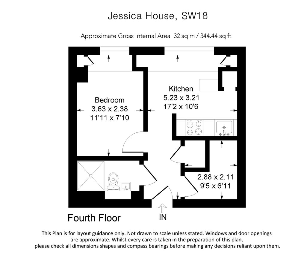Квартира в Лондоне, Великобритания, 32 м² - фото 19