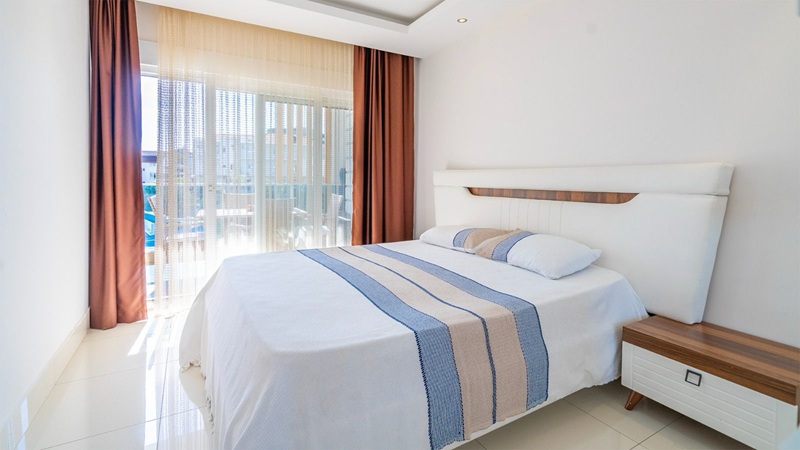 Апартаменты в Алании, Турция, 65 м² - фото 10