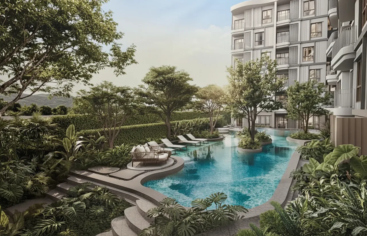 Апартаменты на острове Пхукет, Таиланд, 31 м² - фото 3