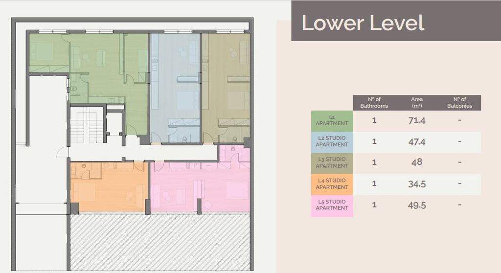 Квартира в Аттике, Греция, 48 м² - фото 5