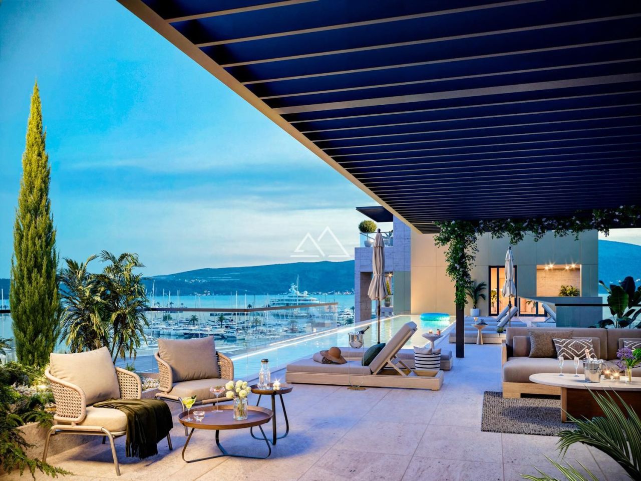 Апартаменты в Тивате, Черногория, 281 м² - фото 1