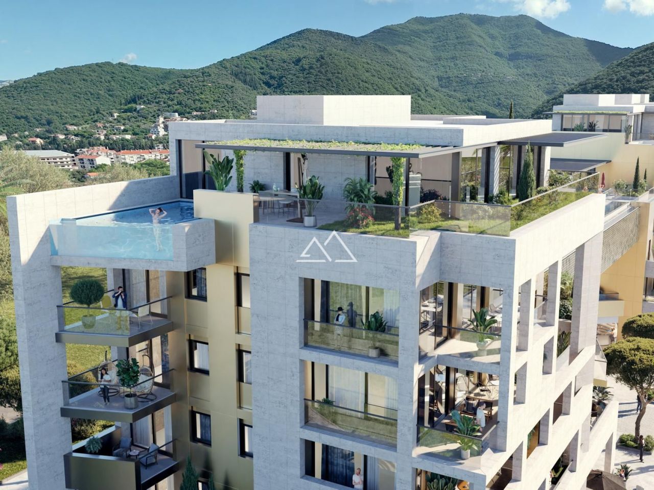 Апартаменты в Тивате, Черногория, 281 м² - фото 12