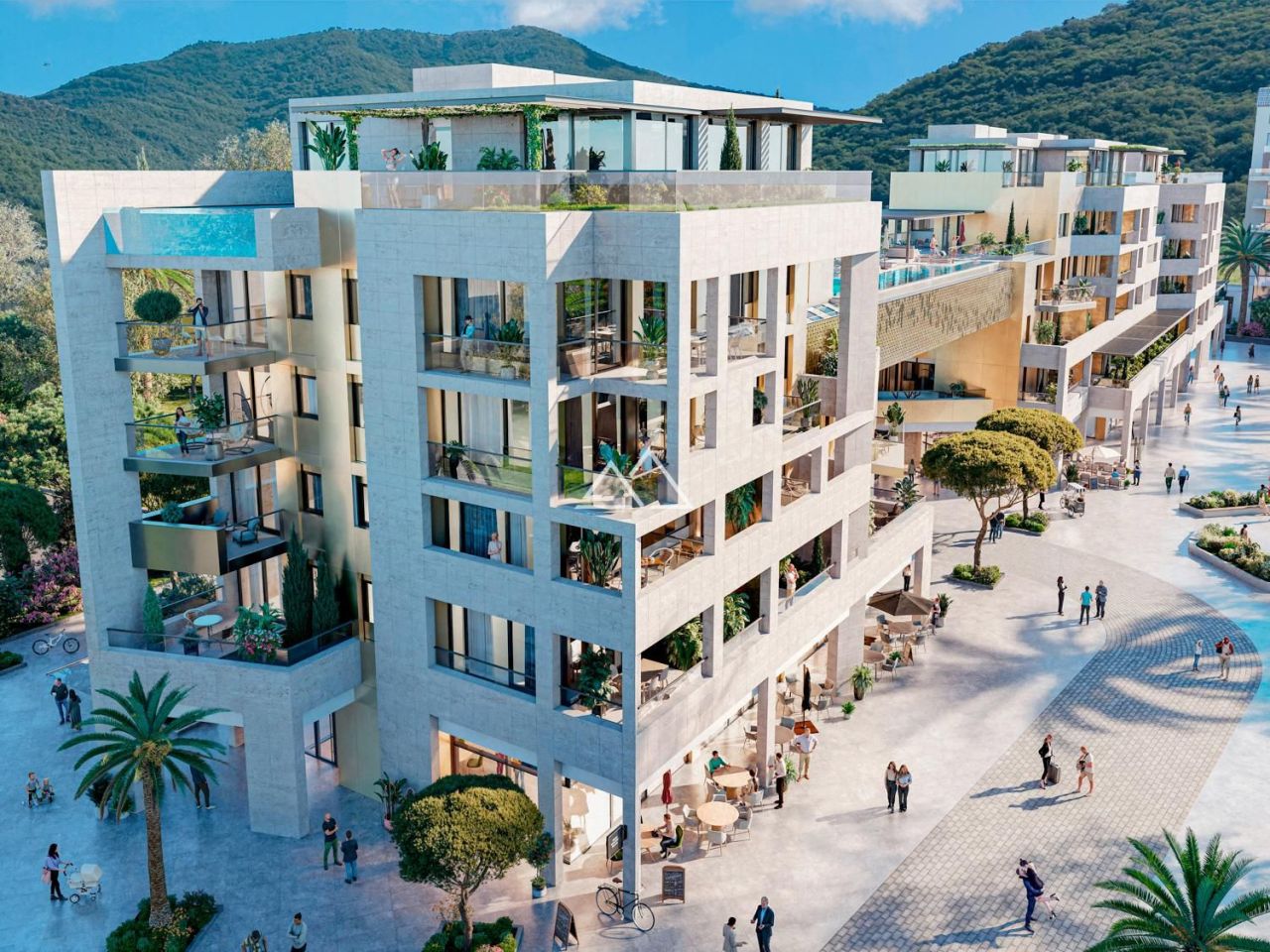 Апартаменты в Тивате, Черногория, 281 м² - фото 14