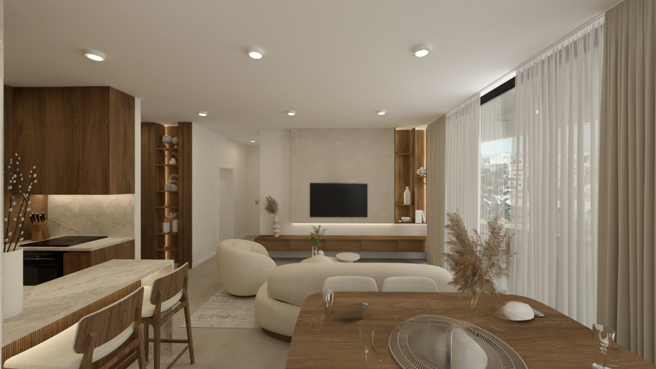 Квартира в Ларнаке, Кипр, 93 м² - фото 1