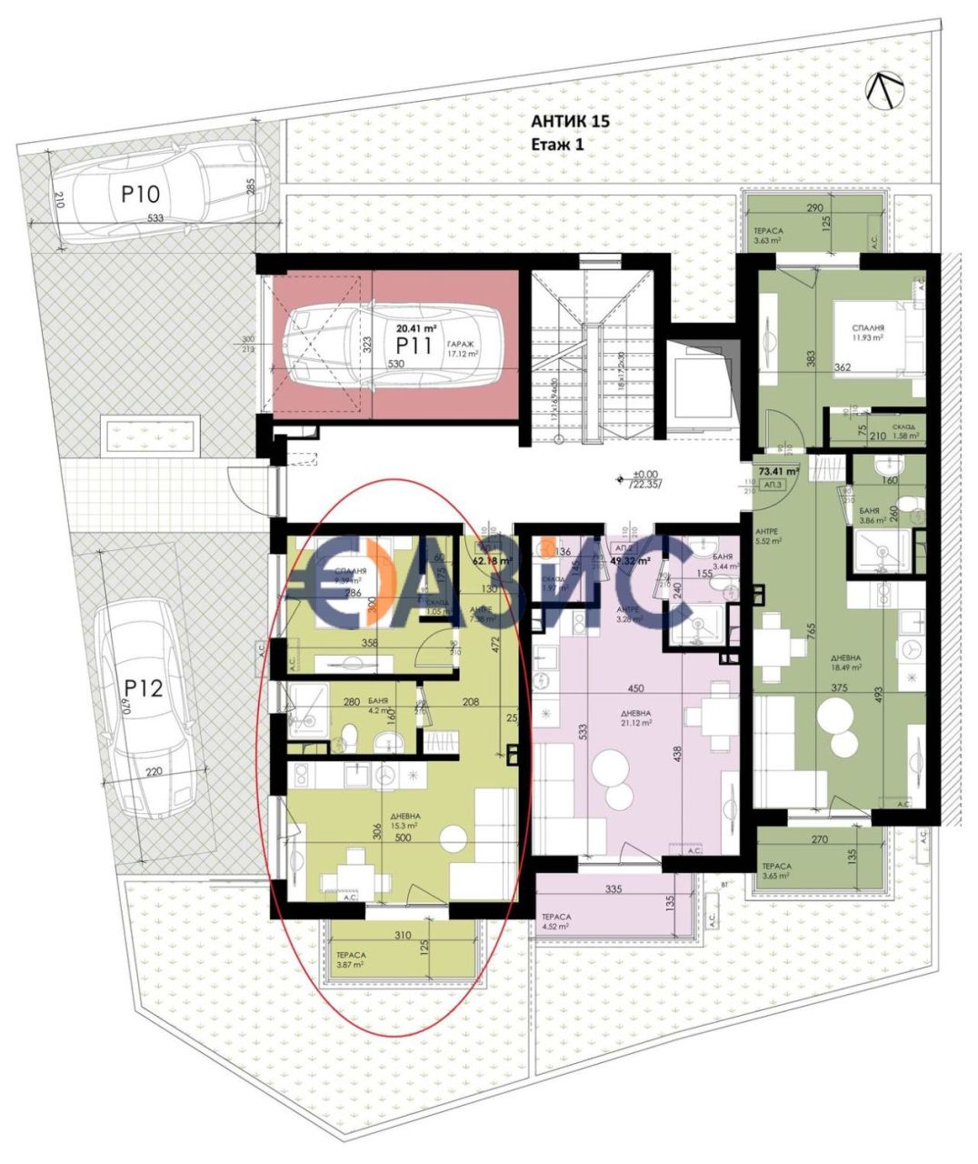 Апартаменты в Созополе, Болгария, 73.9 м² - фото 4