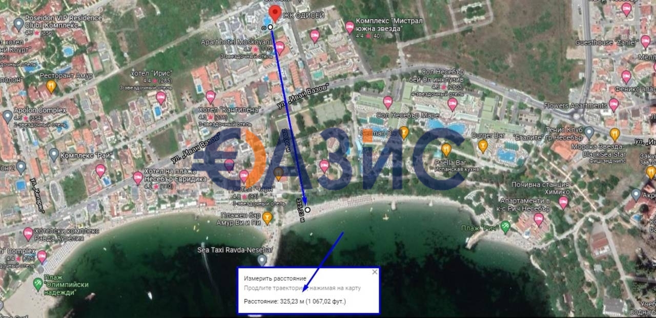 Апартаменты в Несебре, Болгария, 110 м² - фото 18