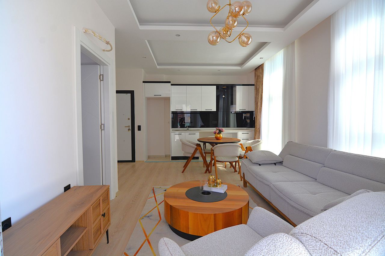 Апартаменты в Алании, Турция, 55 м² - фото 4