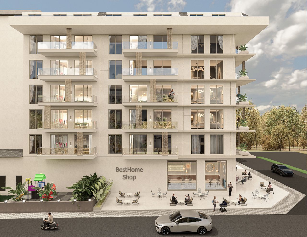 Апартаменты в Алании, Турция, 82 м² - фото 9