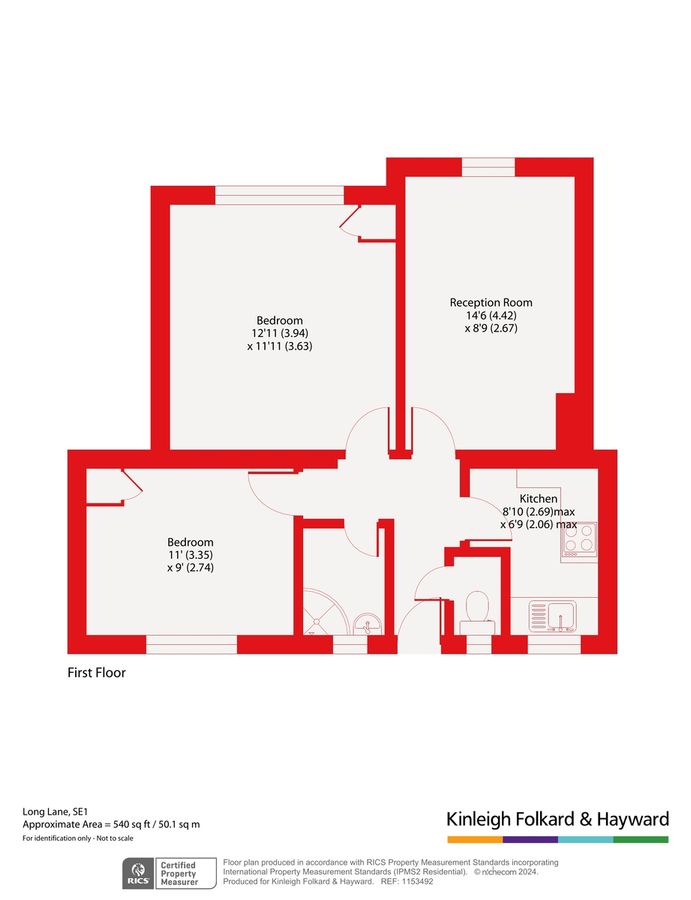 Квартира в Лондоне, Великобритания, 50 м² - фото 6