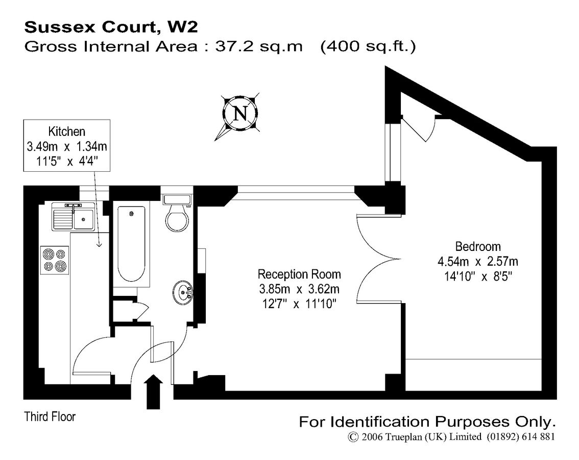 Квартира в Лондоне, Великобритания, 37 м² - фото 6