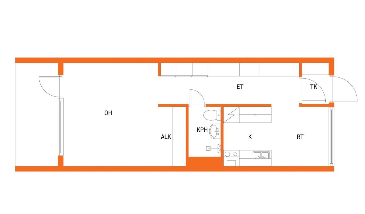 Квартира в Кангасниеми, Финляндия, 38 м² - фото 3