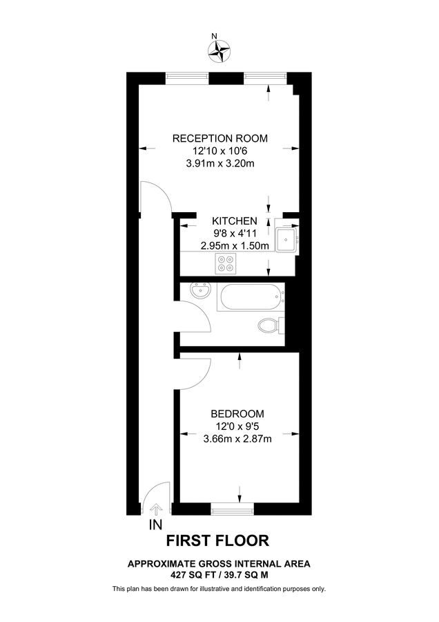 Квартира в Лондоне, Великобритания, 40 м² - фото 8
