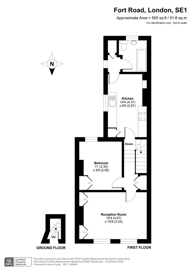 Квартира в Лондоне, Великобритания, 52 м² - фото 9