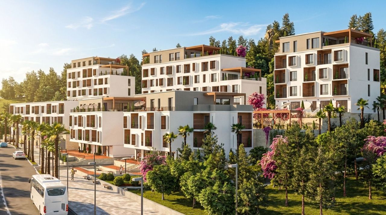 Апартаменты в Тивате, Черногория, 41.75 м² - фото 2