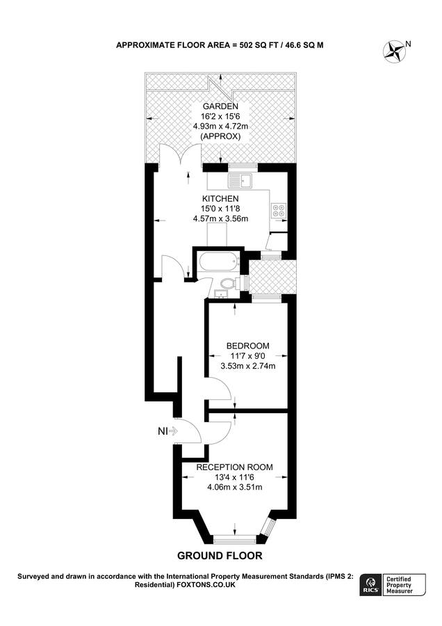 Квартира в Лондоне, Великобритания, 47 м² - фото 11