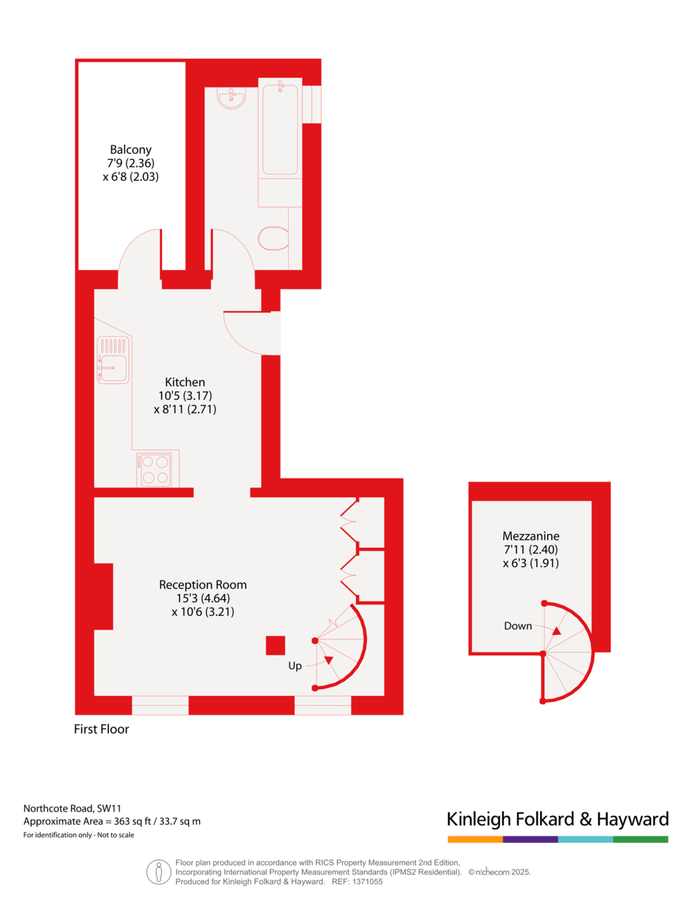 Квартира в Лондоне, Великобритания, 34 м² - фото 11