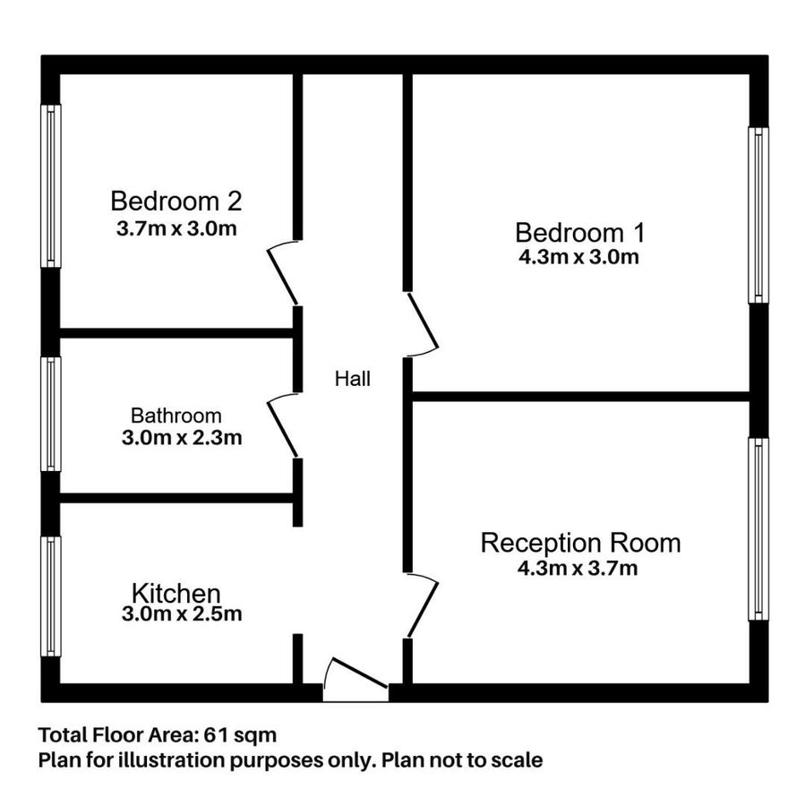 Квартира в Лондоне, Великобритания, 61 м² - фото 11
