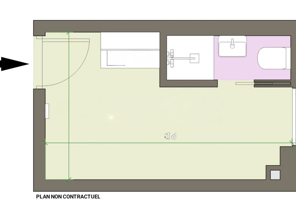 Квартира в Монте Карло, Монако, 12 м² - фото 11