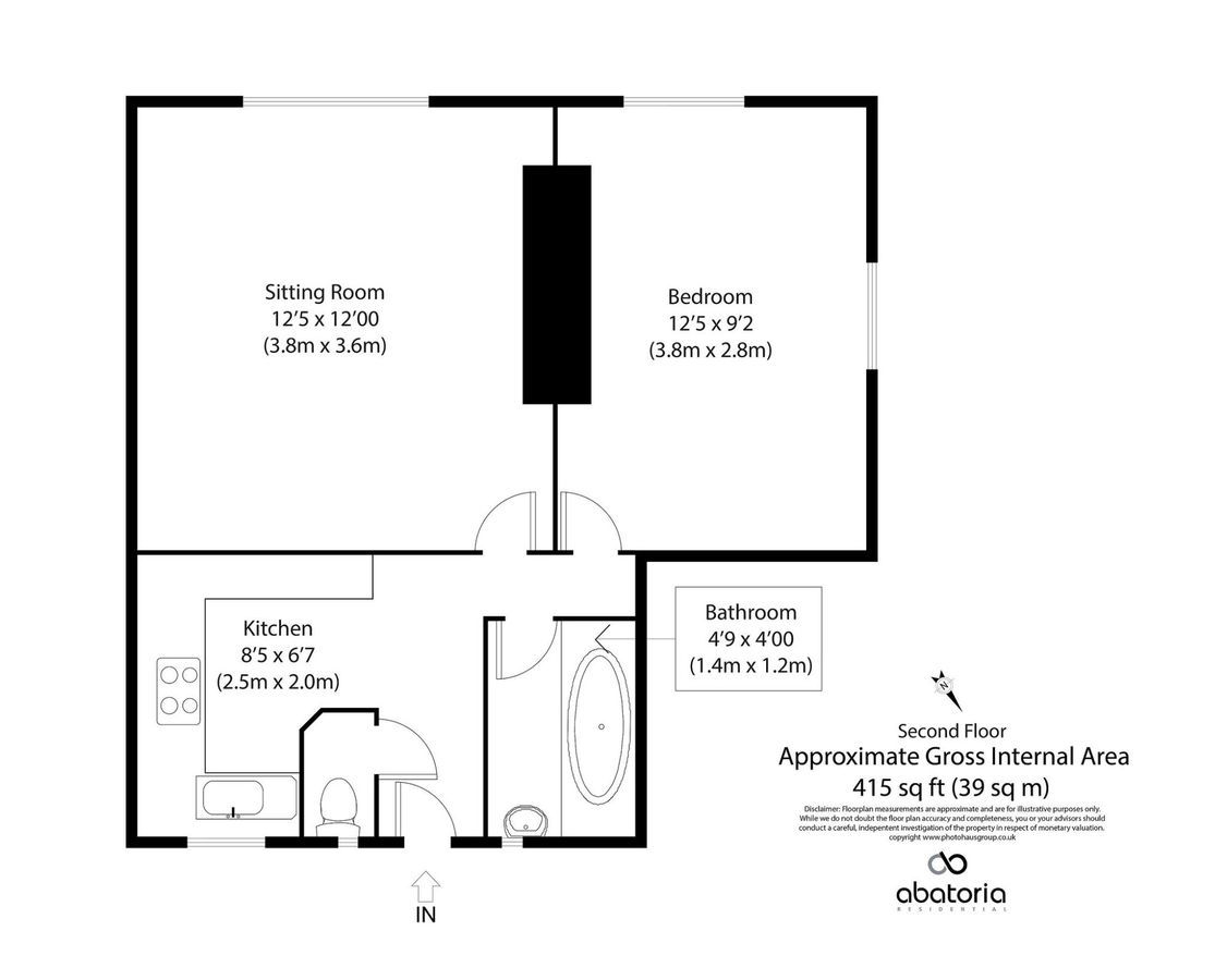 Квартира в Лондоне, Великобритания, 39 м² - фото 12