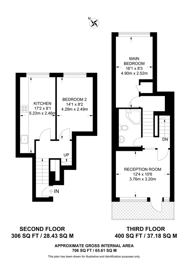 Квартира в Лондоне, Великобритания, 66 м² - фото 13