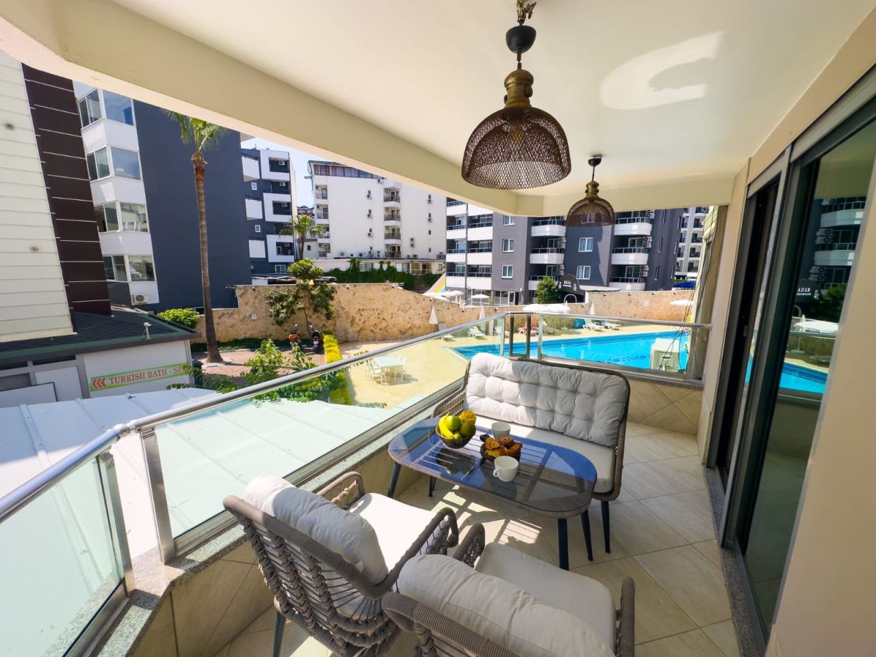 Квартира в Алании, Турция, 100 м² - фото 12